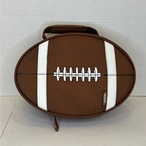Thermos Brown Football Design Lunch Bag